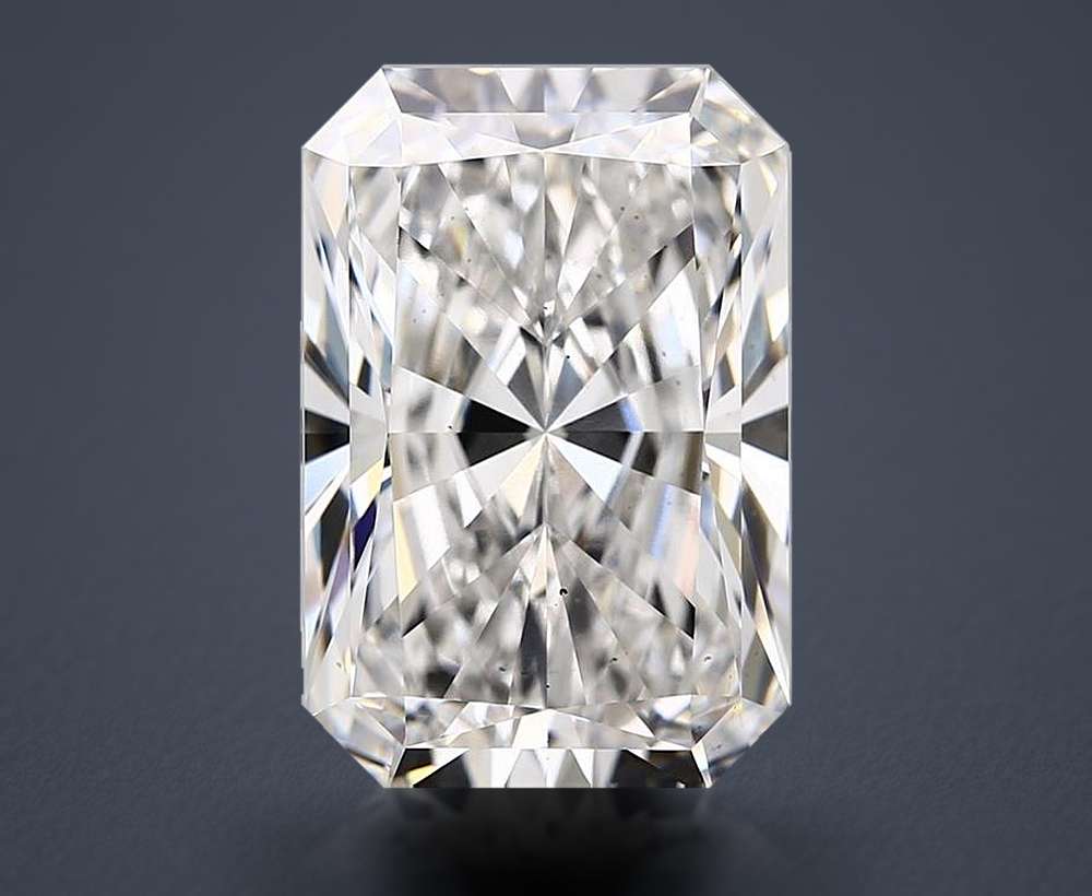 11.24ct F VS2 Rare Carat Ideal Cut Radiant Lab Grown Diamond