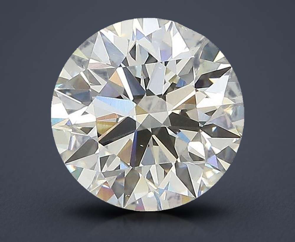 2.53ct I VS2 Rare Carat Ideal Cut Round Lab Grown Diamond