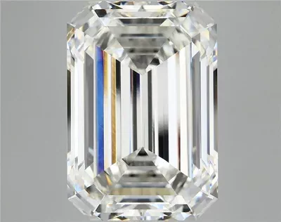 15.04ct G VVS2 Rare Carat Ideal Cut Emerald Lab Grown Diamond