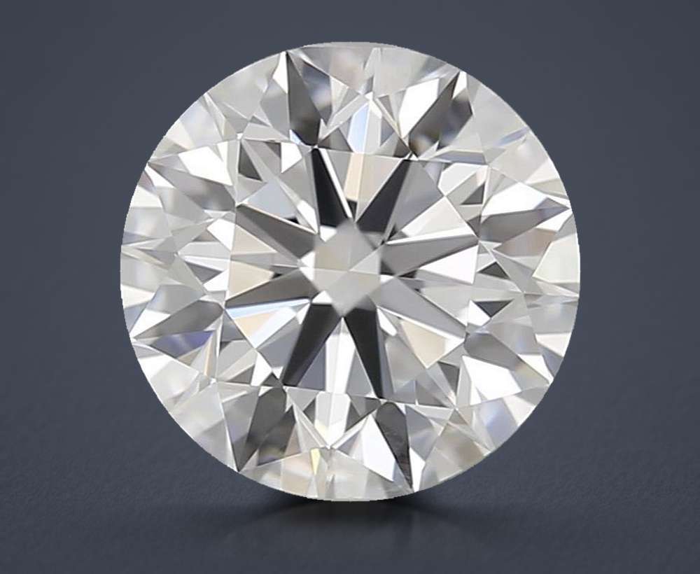 0.63ct D FL Rare Carat Ideal Cut Round Diamond