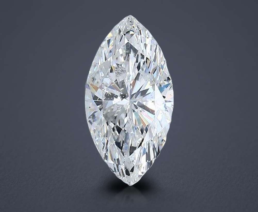 1.58ct E SI2 Rare Carat Ideal Cut Marquise Diamond