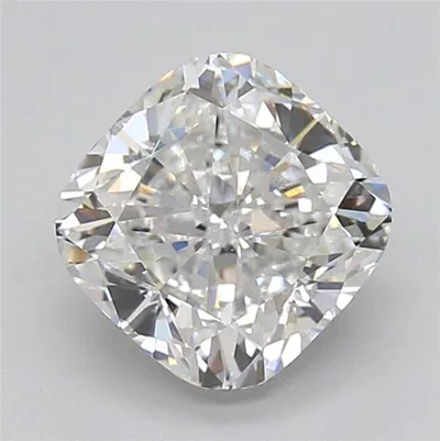 2.58ct D VS1 Rare Carat Ideal Cut Cushion Lab Grown Diamond