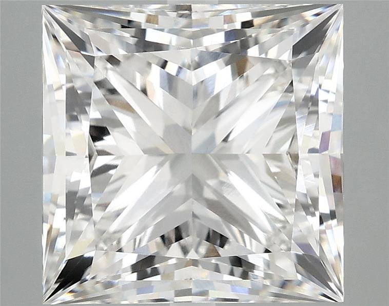 7.50ct E VVS2 Rare Carat Ideal Cut Princess Lab Grown Diamond