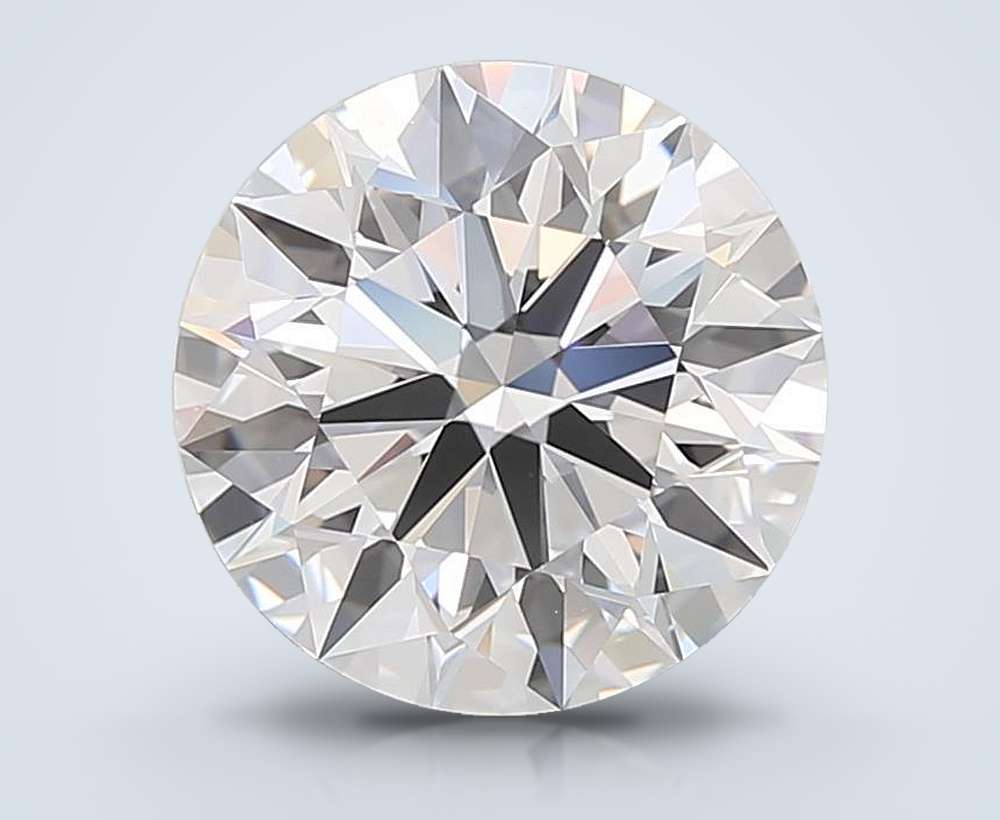 6.31ct E IF Rare Carat Ideal Cut Round Lab Grown Diamond