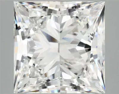 8.02ct E VVS2 Rare Carat Ideal Cut Princess Lab Grown Diamond