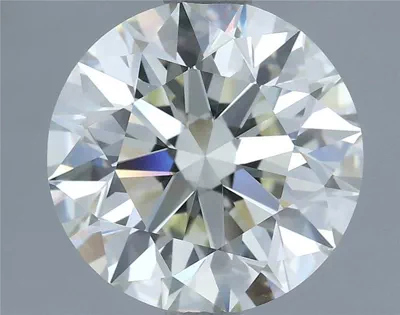 3.01ct K VS1 Rare Carat Ideal Cut Round Diamond