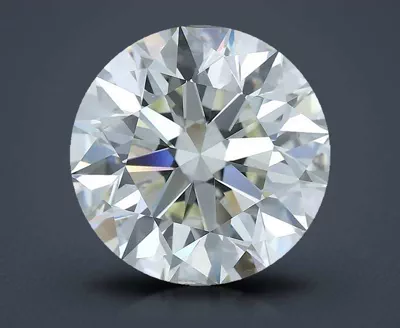3.01ct K VS1 Rare Carat Ideal Cut Round Diamond
