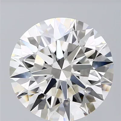 4.73ct H VS2 Rare Carat Ideal Cut Round Lab Grown Diamond
