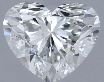 0.81ct I SI2 Rare Carat Ideal Cut Heart Diamond