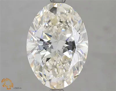 3.52ct J VS2 Very Good Cut Oval Diamond