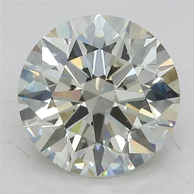 3.15ct J VS1 Rare Carat Ideal Cut Round Lab Grown Diamond