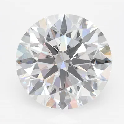 2.10ct D VVS1 Rare Carat Ideal Cut Round Lab Grown Diamond