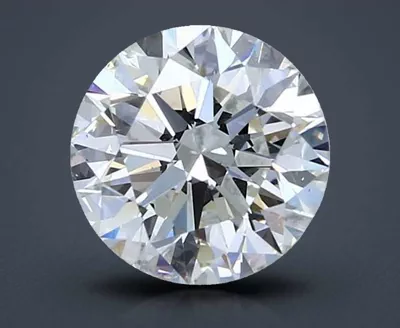 2.22ct J SI2 Rare Carat Ideal Cut Round Diamond