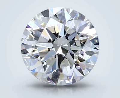 2.22ct J SI2 Rare Carat Ideal Cut Round Diamond