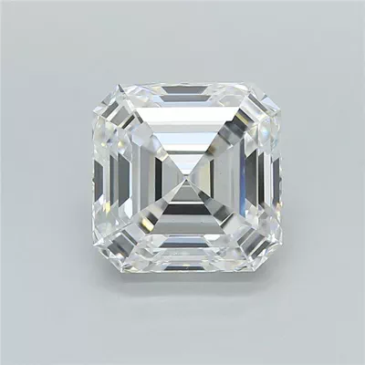 3.08ct E VS1 Rare Carat Ideal Cut Asscher Lab Grown Diamond
