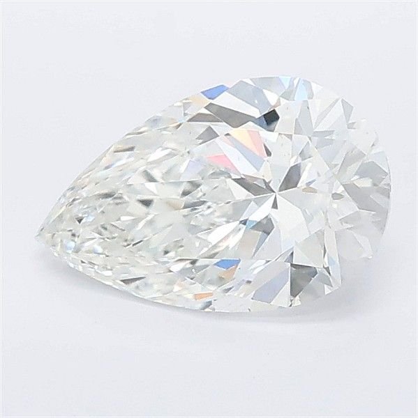 1.03ct E VS2 Rare Carat Ideal Cut Pear Lab Grown Diamond