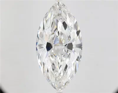 15.05ct F VVS2 Rare Carat Ideal Cut Marquise Lab Grown Diamond