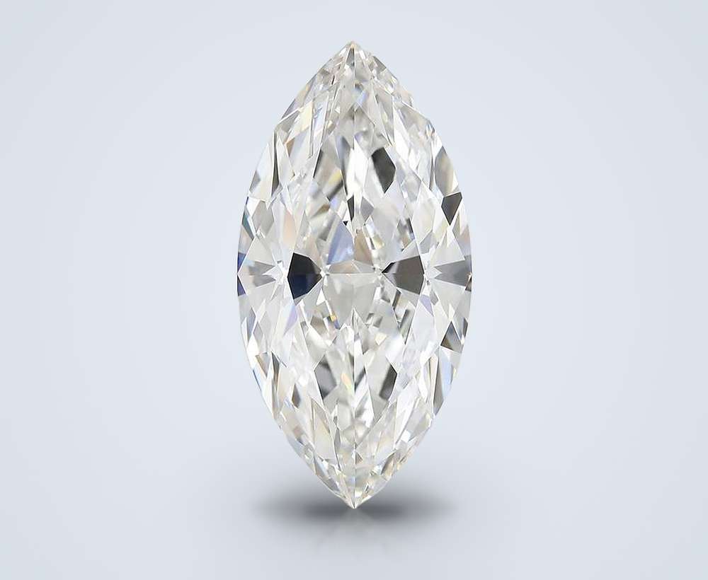 15.05ct F VVS2 Rare Carat Ideal Cut Marquise Lab Grown Diamond