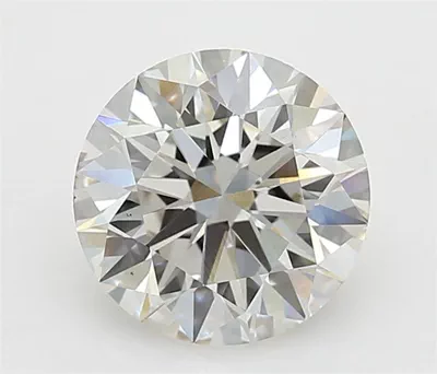 3.21ct H VS1 Rare Carat Ideal Cut Round Lab Grown Diamond