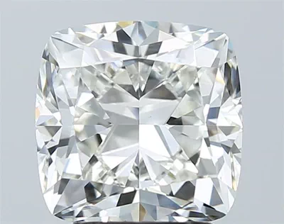 3.13ct I VS2 Rare Carat Ideal Cut Cushion Diamond