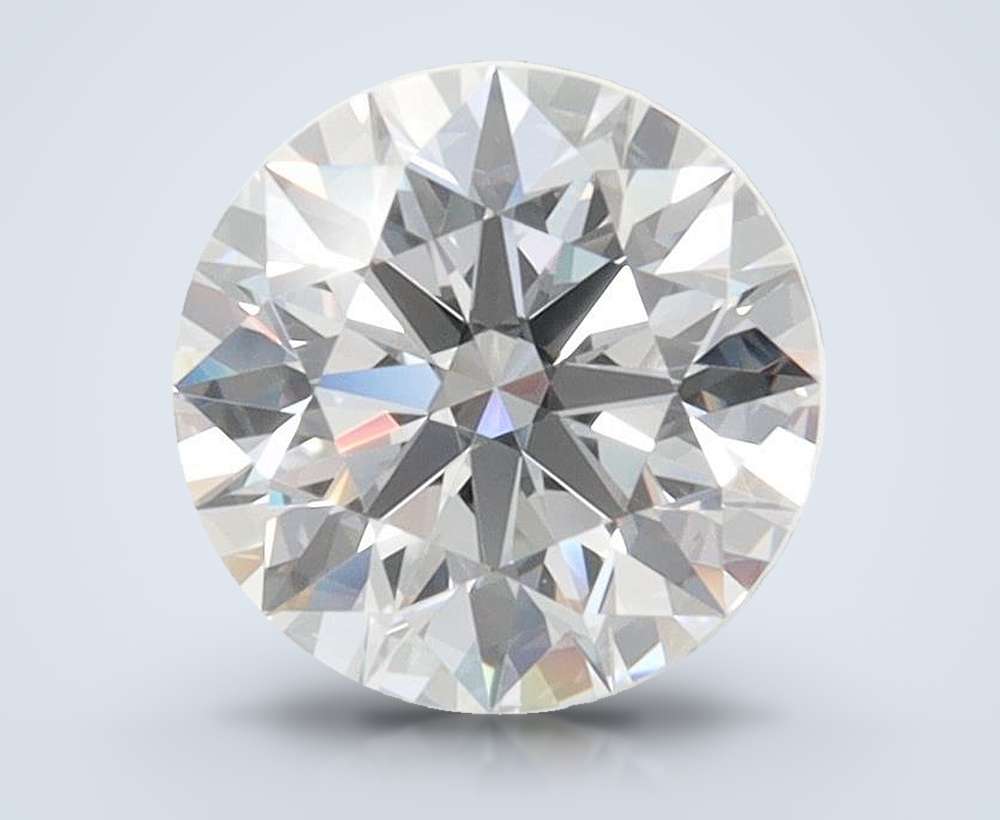 1.52ct D VVS2 Rare Carat Ideal Cut Round Lab Grown Diamond