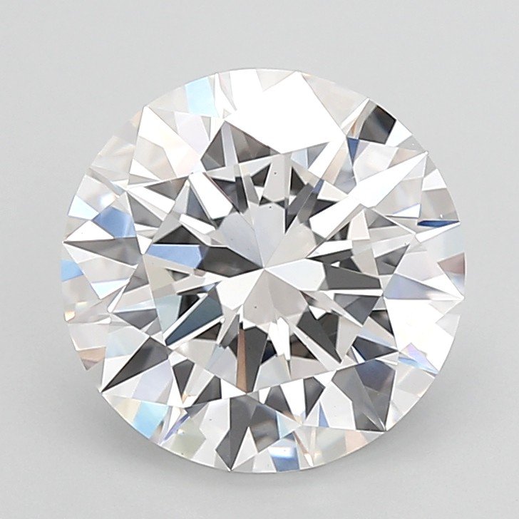 4.01ct E VS2 Excellent Cut Round Lab Grown Diamond