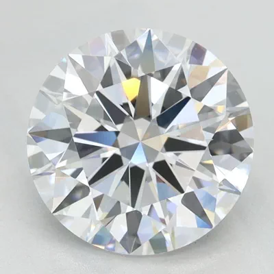 2.52ct D IF Rare Carat Ideal Cut Round Lab Grown Diamond
