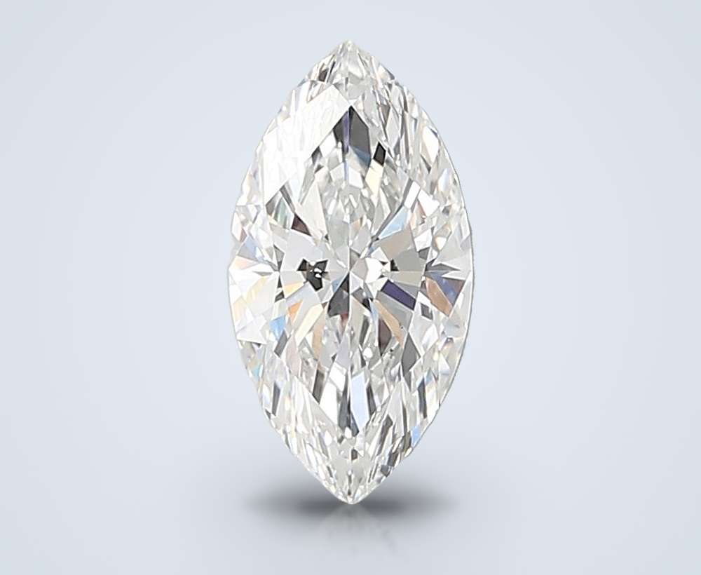 4.06ct E VVS2 Rare Carat Ideal Cut Marquise Lab Grown Diamond