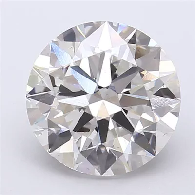 4.00ct H VS2 Excellent Cut Round Lab Grown Diamond