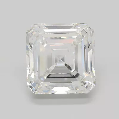 7.21ct E VVS2 Excellent Cut Asscher Lab Grown Diamond