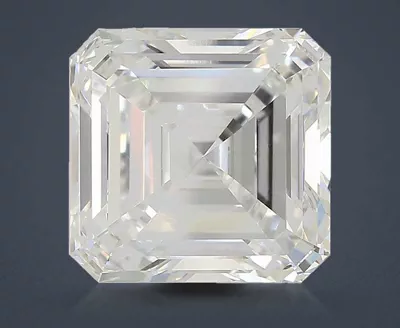 7.21ct E VVS2 Excellent Cut Asscher Lab Grown Diamond