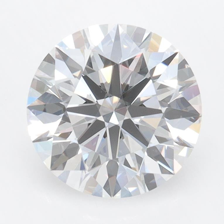 2.09ct D IF Rare Carat Ideal Cut Round Lab Grown Diamond
