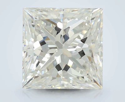 5.08ct E VS2 Rare Carat Ideal Cut Princess Lab Grown Diamond