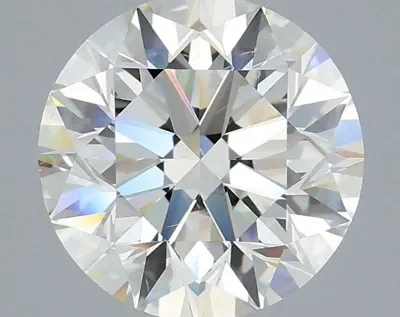 3.01ct J SI1 Excellent Cut Round Diamond