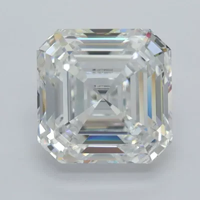 2.06ct D VVS1 Rare Carat Ideal Cut Asscher Lab Grown Diamond