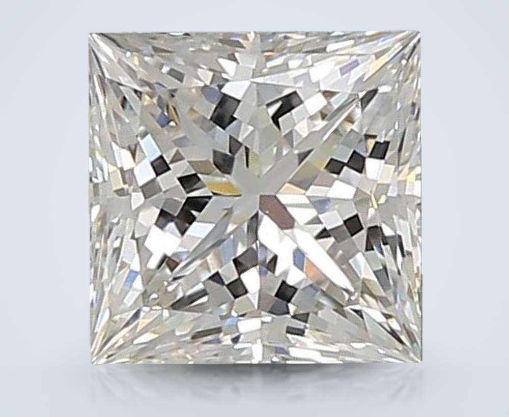 1.59ct F VVS2 Rare Carat Ideal Cut Princess Lab Grown Diamond