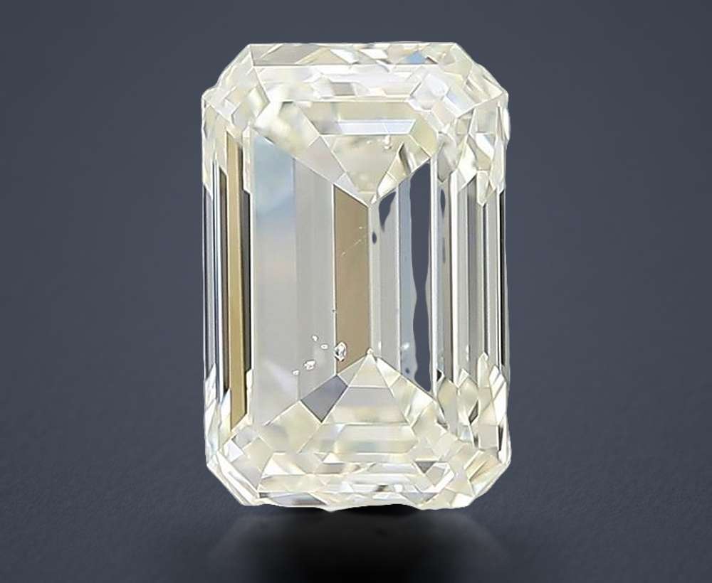 1.52ct J SI1 Very Good Cut Emerald Diamond