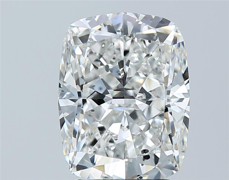 3.51ct G SI2 Very Good Cut Cushion Diamond