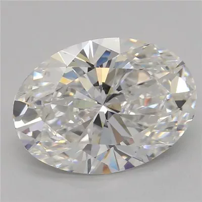 2.51ct E VVS2 Rare Carat Ideal Cut Oval Lab Grown Diamond