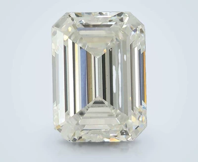 3.27ct F VS1 Rare Carat Ideal Cut Emerald Lab Grown Diamond