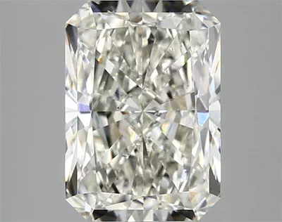 3.04ct H VS2 Rare Carat Ideal Cut Radiant Lab Grown Diamond