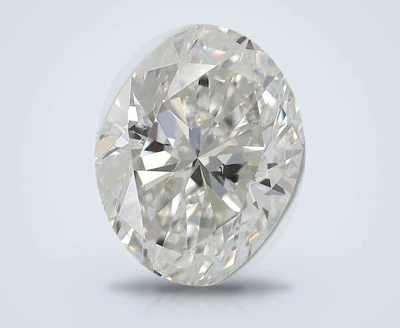 3.02ct J SI1 Rare Carat Ideal Cut Oval Diamond