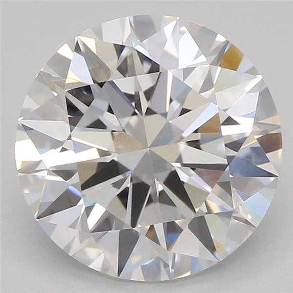 2.07ct E VVS2 Rare Carat Ideal Cut Round Lab Grown Diamond