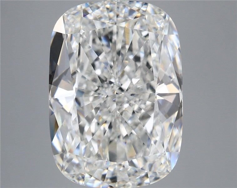 9.59ct F VVS2 Rare Carat Ideal Cut Cushion Lab Grown Diamond