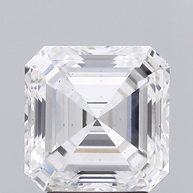 3.59ct G VS2 Very Good Cut Asscher Lab Grown Diamond
