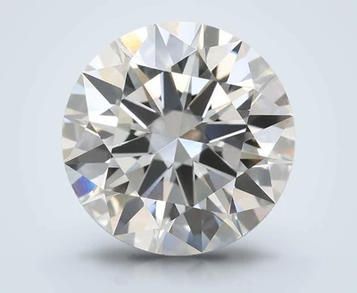 6.71ct F VVS2 Rare Carat Ideal Cut Round Lab Grown Diamond