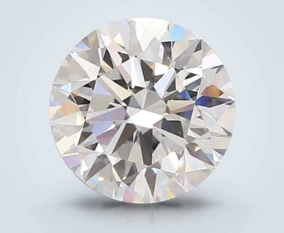 5.71ct E VVS2 Excellent Cut Round Lab Grown Diamond