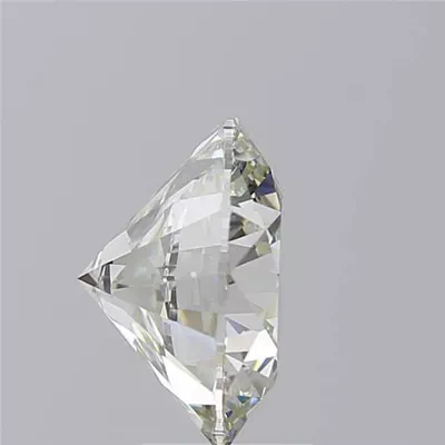 5.02ct I SI2 Rare Carat Ideal Cut Round Diamond