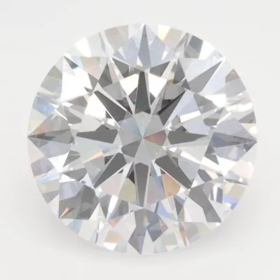 3.10ct D VVS2 Rare Carat Ideal Cut Round Lab Grown Diamond