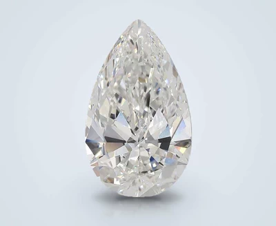7.08ct E VS1 Rare Carat Ideal Cut Pear Lab Grown Diamond